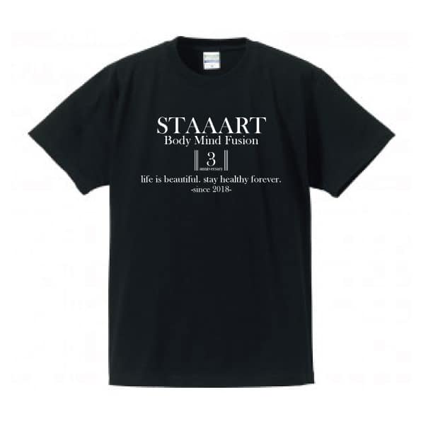 STAAARTオープン3周年記念Tシャツ
